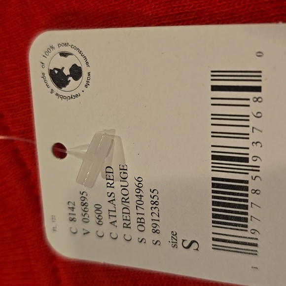 New Free People Beach Red Oversized T-Shirt Extreme Mini Dress In Red Atlas - Picture 6 of 6